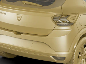 dacia sandero 2021 3D Model