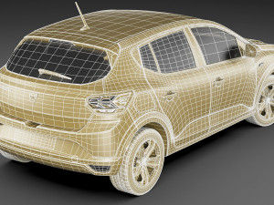dacia sandero 2021 3D Model
