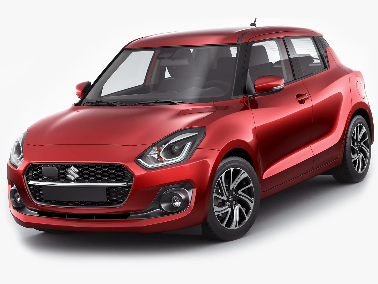suzuki swift 2021 3D Model .c4d .max .obj .3ds .fbx .stl .blend