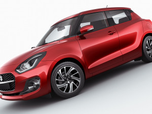 suzuki swift 2021 3D Model