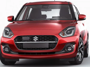 suzuki swift 2021 3D Model