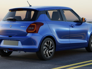 suzuki swift 2021 3D Model