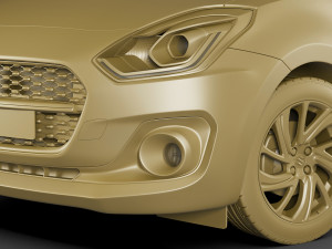 suzuki swift 2021 3D Model