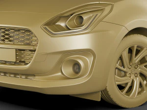 suzuki swift 2021 3D Model