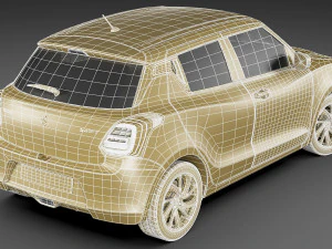 suzuki swift 2021 3D Model