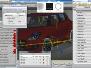suzuki swift 2021 3D Model