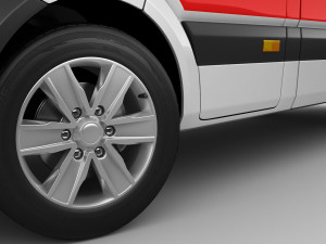 generic ambulance Model 3D