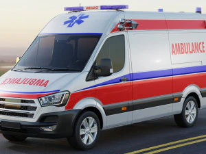 generic ambulance 3D Model