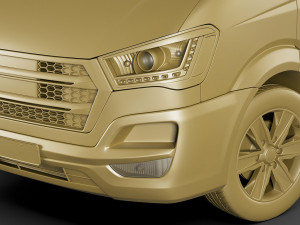 generic ambulance Model 3D