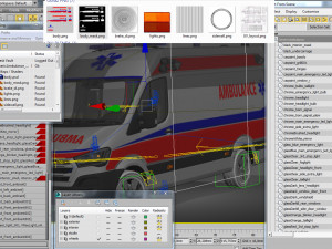 generic ambulance Model 3D