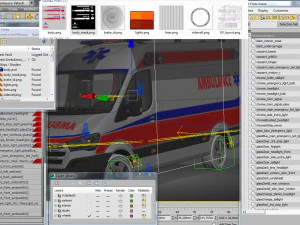 generic ambulance 3D Model