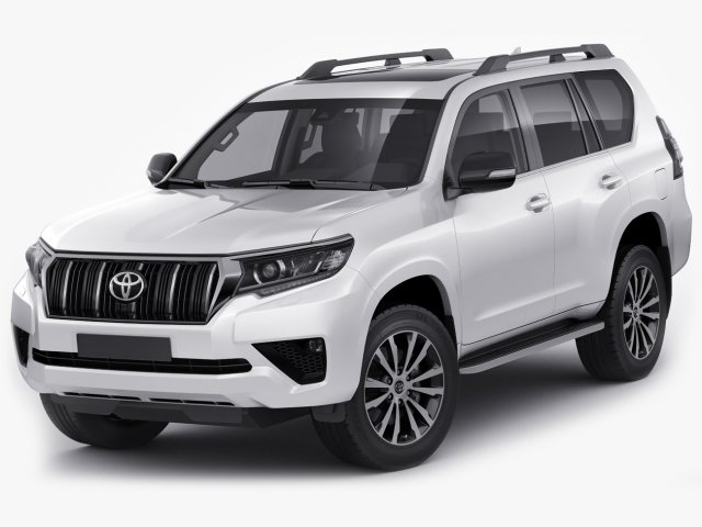 toyota land cruiser 2021 3D Модель .c4d .max .obj .3ds .fbx .stl .blend
