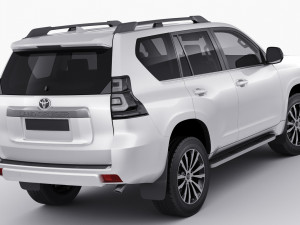 toyota land cruiser 2021 3D Модель