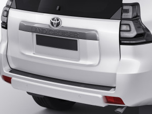 toyota land cruiser 2021 3D Модель