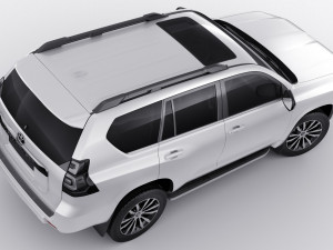 toyota land cruiser 2021 3D Модель