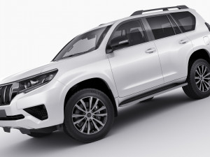 toyota land cruiser 2021 3D Модель