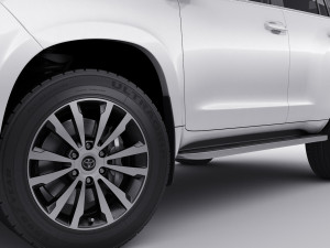 toyota land cruiser 2021 3D Модель