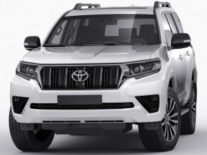 toyota land cruiser 2021 3D Модель