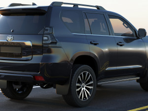 toyota land cruiser 2021 3D Модель