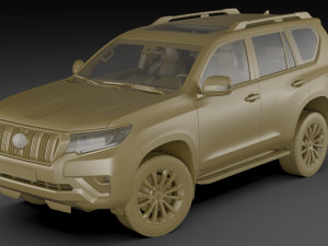 toyota land cruiser 2021 3D Модель