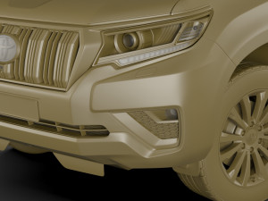 toyota land cruiser 2021 3D Модель