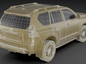 toyota land cruiser 2021 3D Модель
