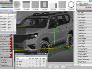 toyota land cruiser 2021 3D Модель