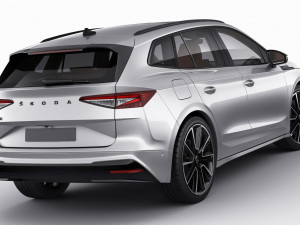 skoda enyaq iv 3Dモデル
