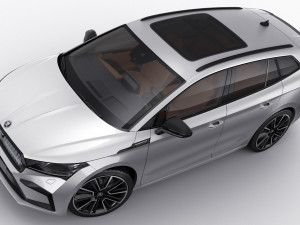 skoda enyaq iv 3Dモデル