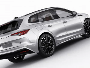 skoda enyaq iv 3D Model
