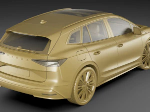 skoda enyaq iv 3D Model