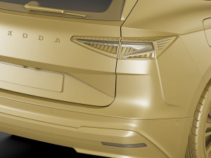skoda enyaq iv 3Dモデル