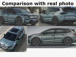 skoda enyaq iv 3D Model