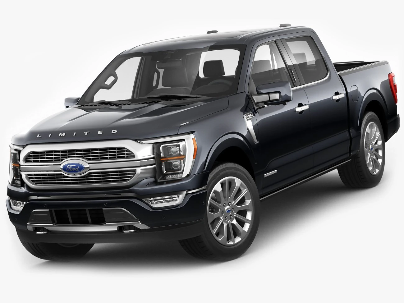 f-150 limited 2021 3D Model .c4d .max .obj .3ds .fbx .stl .blend 