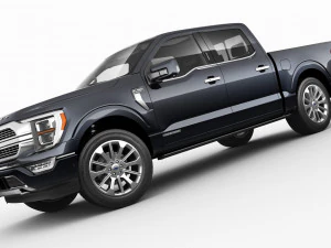 f-150 limited 2021 3D Model