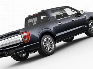 f-150 limited 2021 3D Model