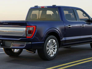 f-150 limited 2021 3D Model