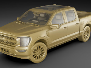 f-150 limited 2021 Modello 3D