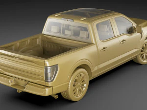 f-150 limited 2021 3D Model