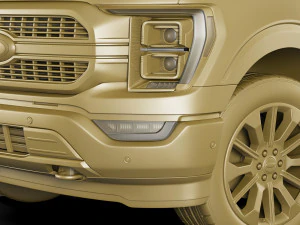 f-150 limited 2021 3D Model