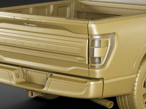 f-150 limited 2021 3D Model