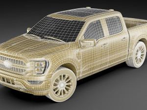f-150 limited 2021 Modello 3D