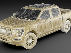 f-150 limited 2021 3D Model