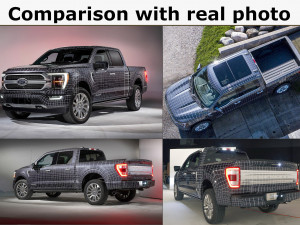 f-150 limited 2021 Modello 3D