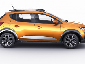 dacia sandero stepway 2021 3D 모델