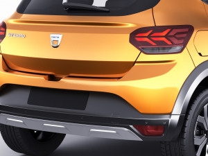 dacia sandero stepway 2021 3D 모델