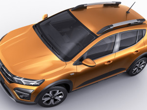 dacia sandero stepway 2021 3D 모델