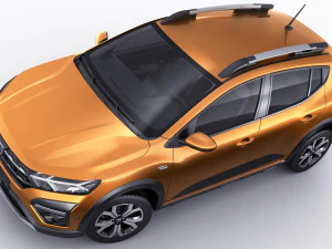 dacia sandero stepway 2021 3D Model