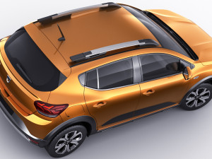 dacia sandero stepway 2021 3D 모델