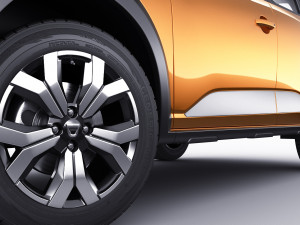 dacia sandero stepway 2021 3D 모델